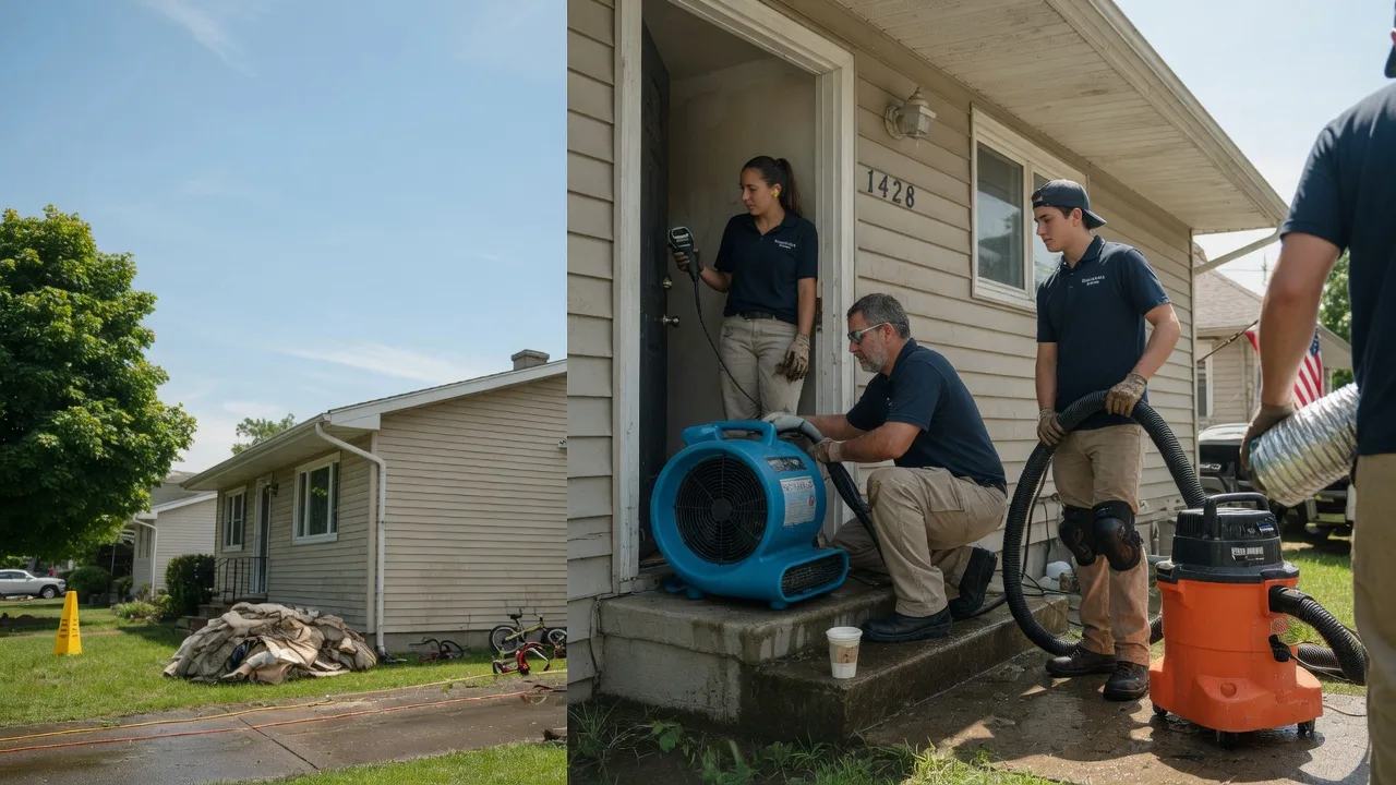 Water Damage Restoration in Knickerbocker, TX near me